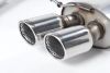 Resonated (Quieter) Cat-Back Exhaust System with Polished Trims (For Manual Models)