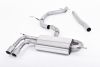 DPF-Back Exhaust System with Polished Trims