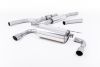 Resonated (Quieter) Cat-Back Exhaust Systems (For 435i M Sport Valance)