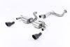 Resonated (Quieter) Cat-Back Exhaust Systems with Twin Rear Silencer Assembly