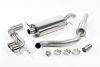 Resonated (Quieter) Cat-Back Exhaust System with Twin Polished Tips