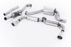 Resonated (Quieter) Turbo-Back Exhaust System with Hi-Flow Sports Catalyst & Dual GT100 Trims