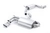 Resonated (Quieter) Cat-Back Exhaust System with Twin Polished Trims