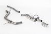 Non-Resonated (Louder) Cat-Back Exhaust System with Single Polished Oval Tip (Cupra K1 Style)
