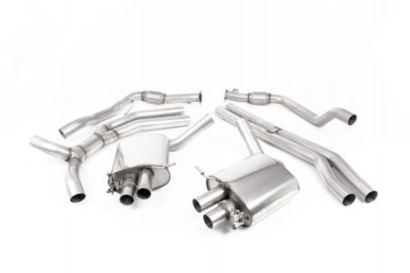 Road+ Cat-Back Exhaust System with Titanium Oval Trims