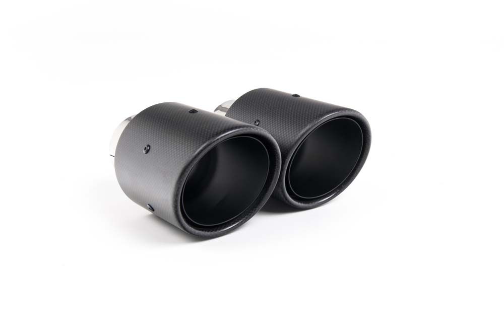 Non-Resonated (Louder) GPF/OPF-Back Exhaust System with Burnt Titanium GT-90 Trims
