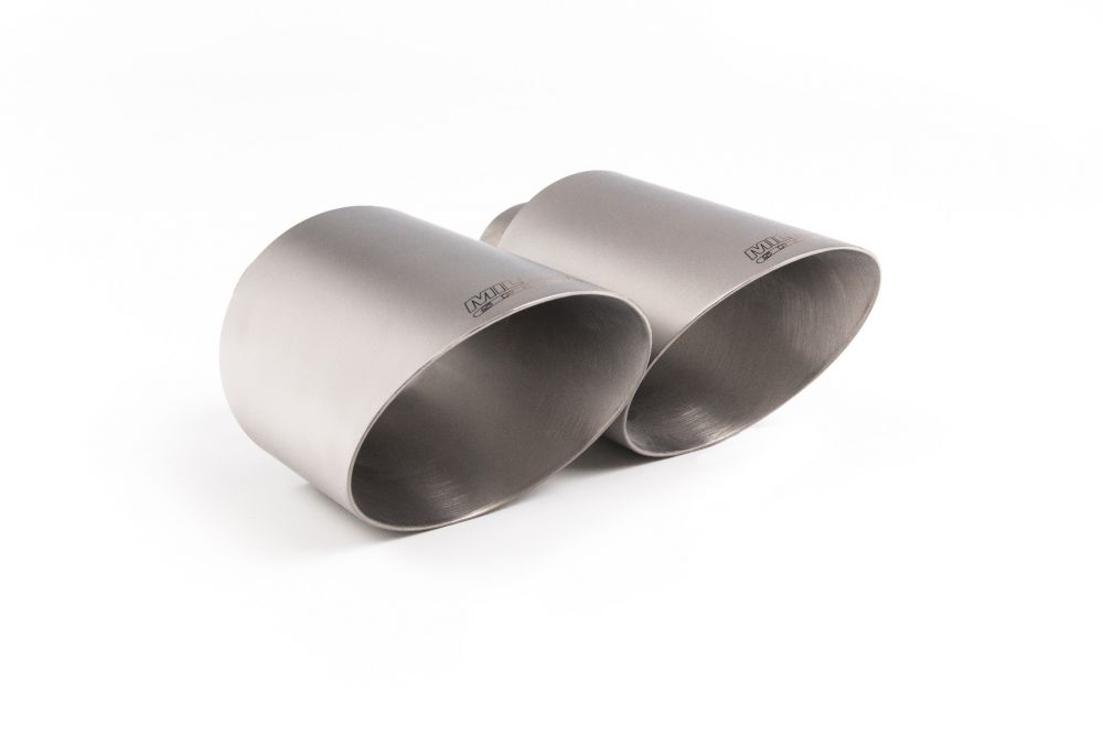 Cat-Back Exhaust System with Titanium GT-115 Trims - Removes OPF