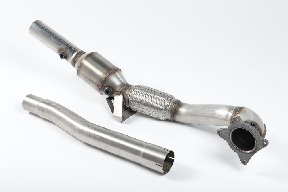 Stainless Steel Cast Downpipe with Hi-Flow Sports Ctalysts (for Milltek Cat-Back)