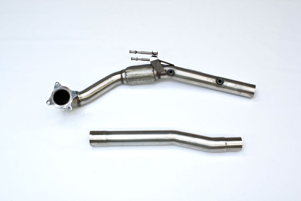 Large Bore Downpipe with Catalyst Delete (For Milltek Cat-Back)
