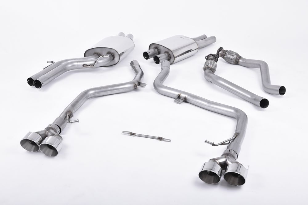 Resonated (Quieter) Cat-Back Race Exhaust Systems