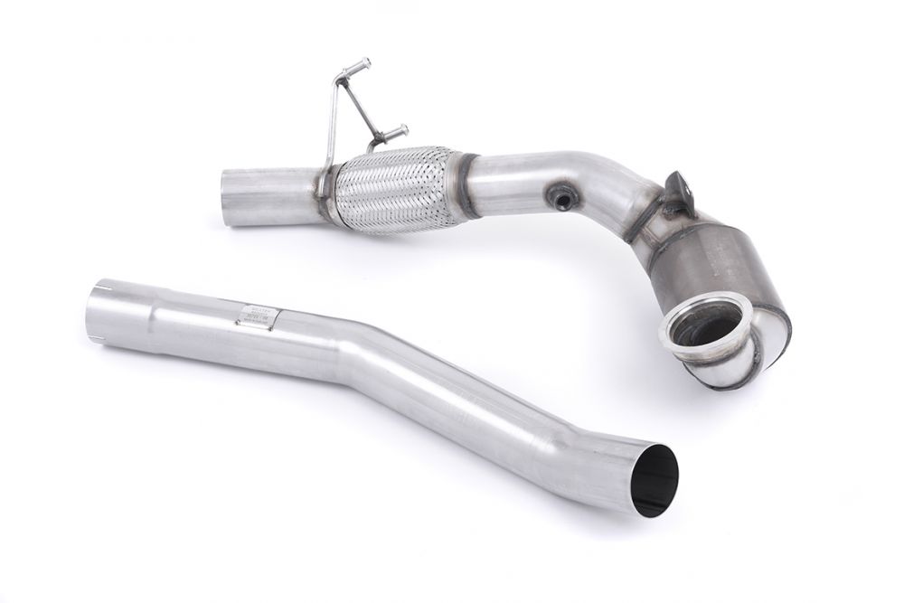 Large Bore Downpipe with Hi-Flow Sports Catalyst (For Milltek Cat-Back)