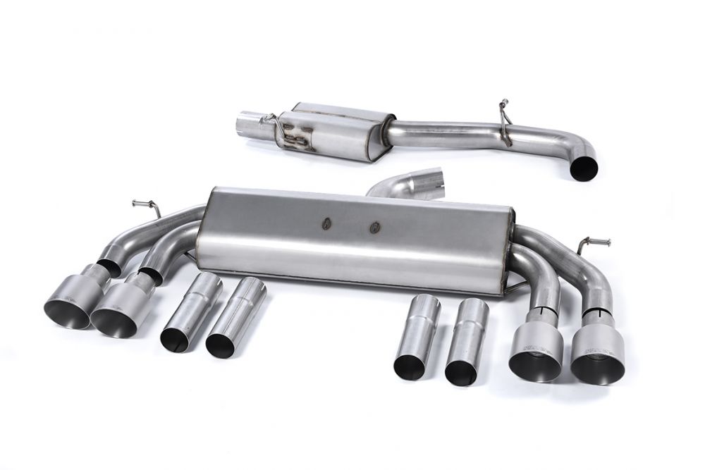 Non-Valved & Resonated (Quieter) Cat-Back Race Exhaust Systems