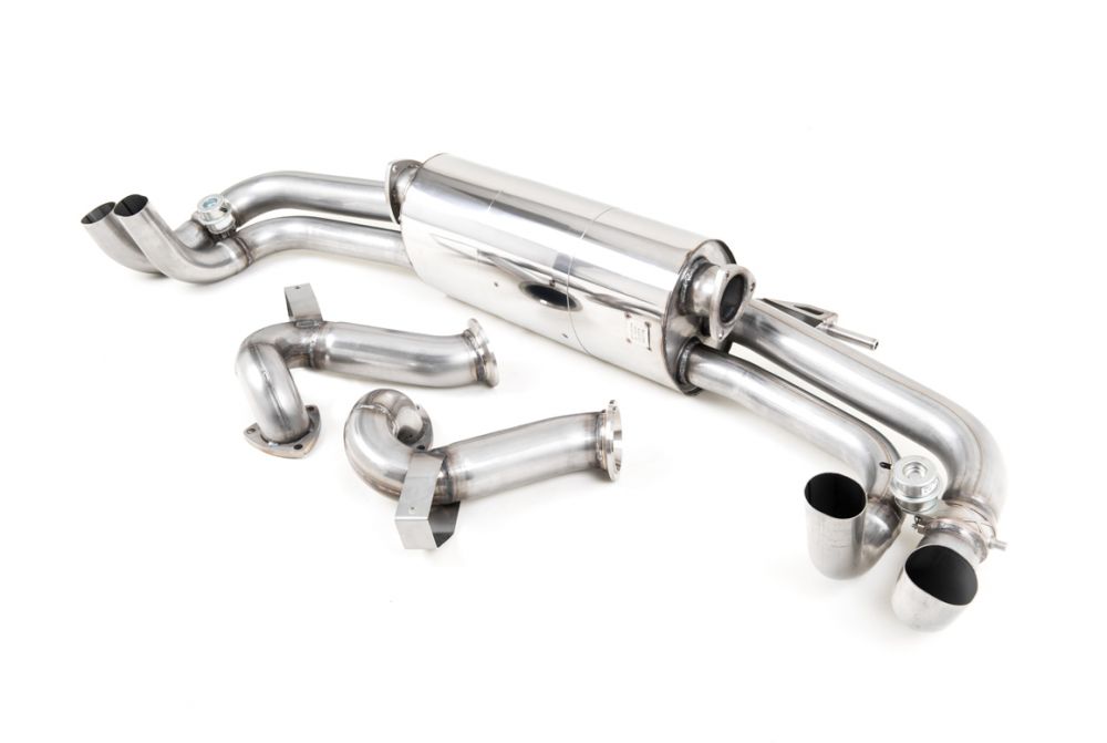 Valved Cat-Back Exhaust System - Uses OE Trims