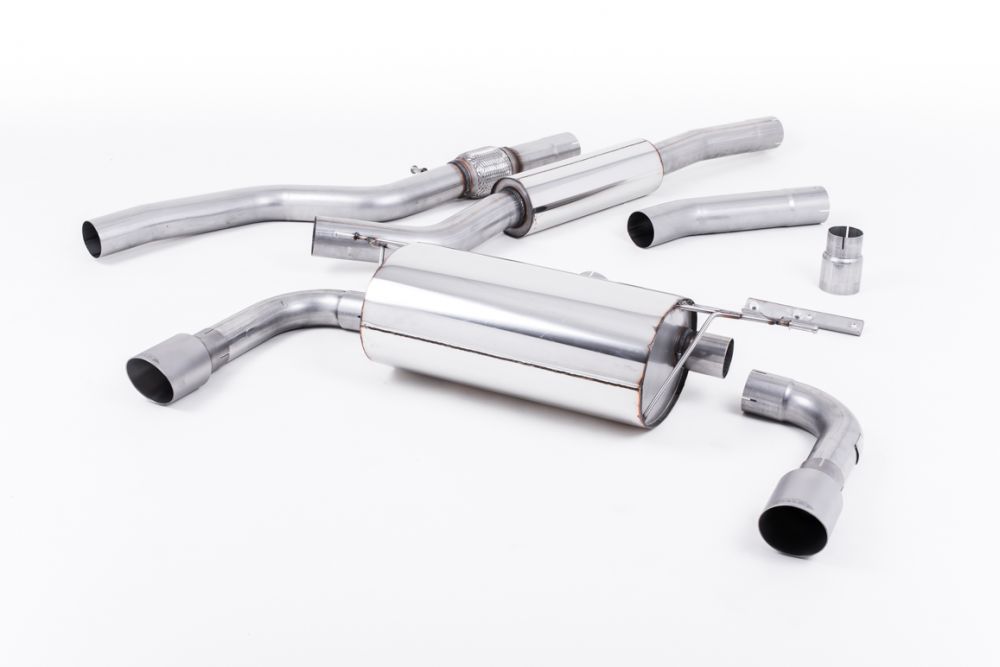 Resonated (Quieter) Cat-Back Exhaust Systems (For 435i M Sport Valance)