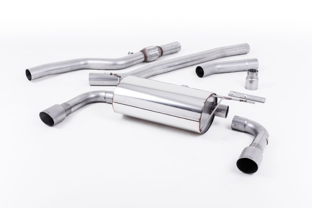 Non-Resonated (Louder) Cat-Back Exhaust Systems (For 435i M Sport Valance)