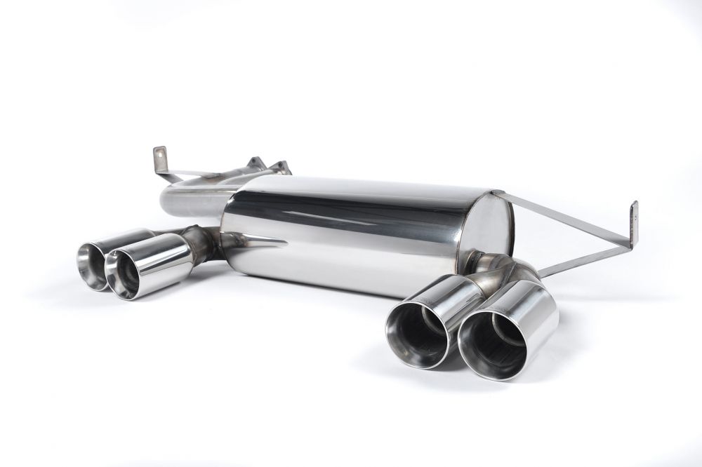 Full Exhaust System with Quad Polished Trims
