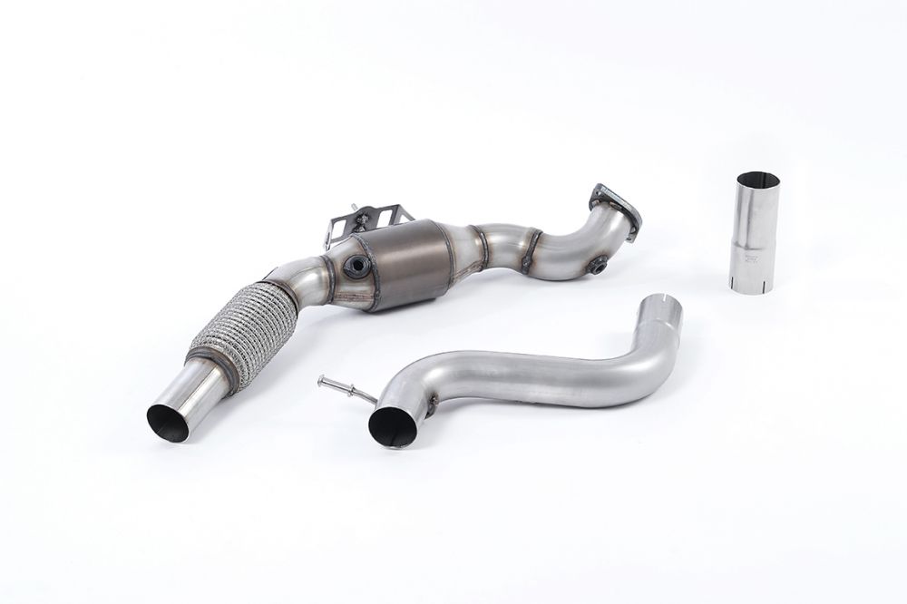 Large Bore Downpipe with Hi-Flow Sports Catalyst (For Milltek Cat-Back)
