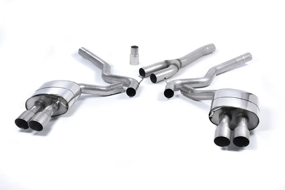 Non-Resonated (Louder) Cat-Back Exhaust Systems (For Roush Valance)