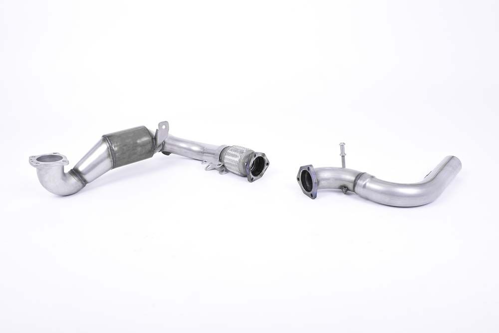 Stainless Steel Cast Downpipe with Race Cat (For Milltek Cat-Back)