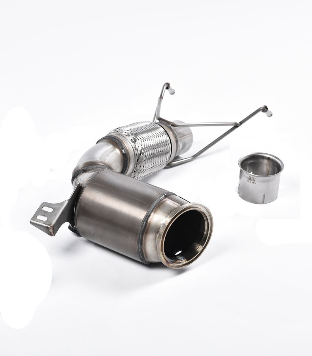 Large Bore Downpipe with Hi-Flow Sports Catalyst (For OE Cat-Back)