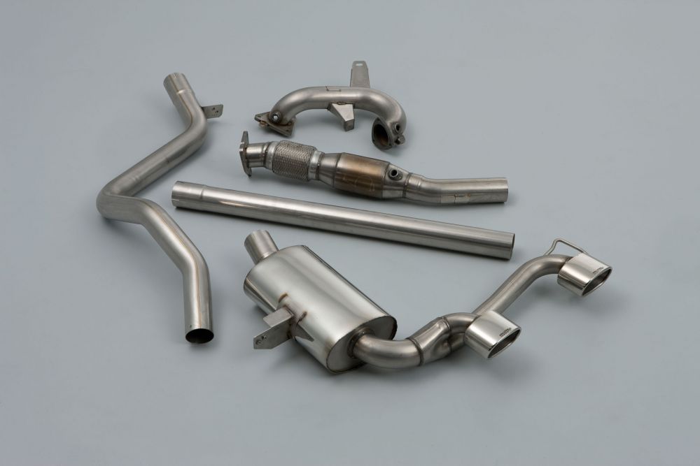 Turbo-Back Exhaust System with Hi-Flow Sports Catalyst