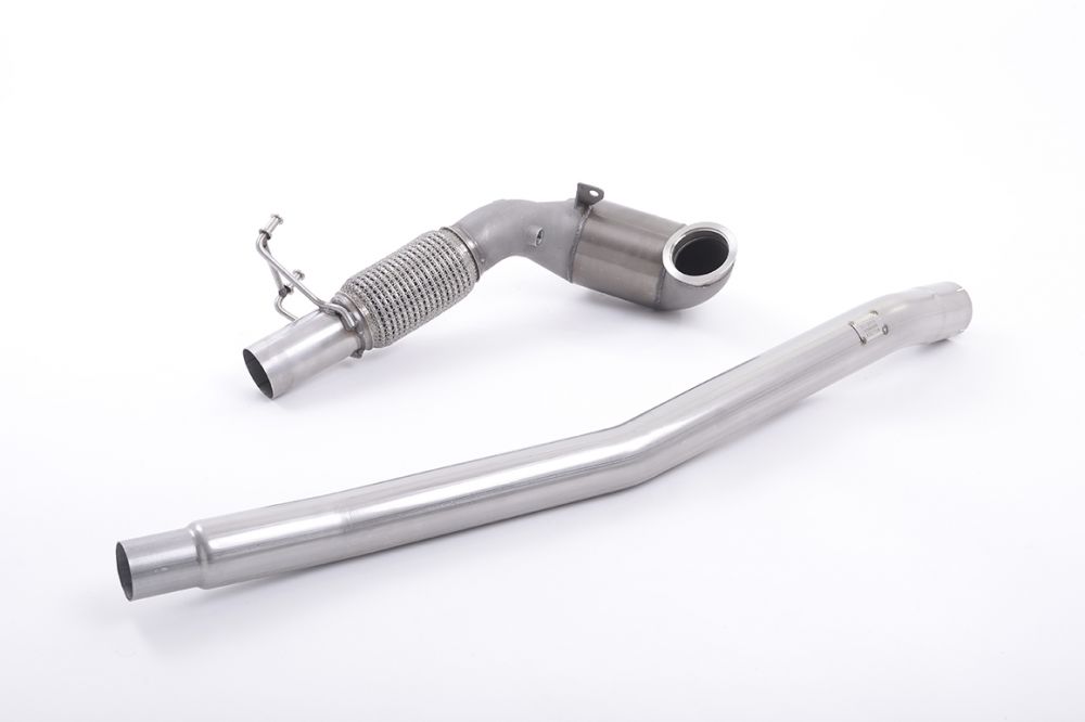 Stainless Steel Cast Downpipe with Race Cat (For OE Cat-Back)