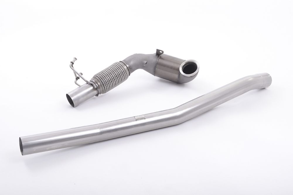 Stainless Steel Cast Downpipe with Race Cat (For Milltek Cat-Back)