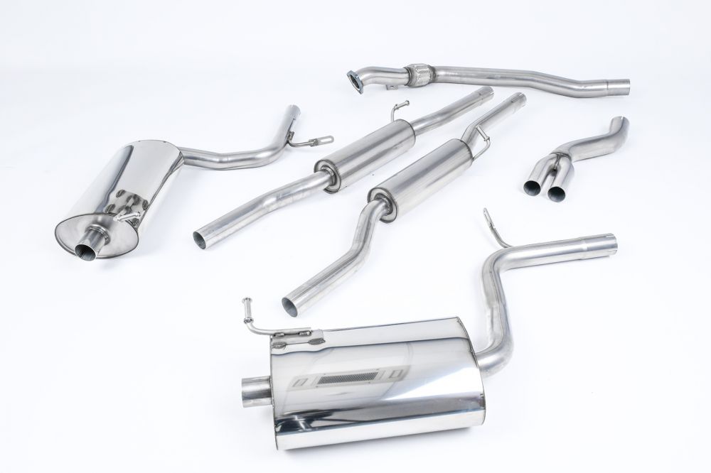 Audi A4 1.8T B6 Quattro Cabriolet 2001-2005 Cat-back Exhaust Audi A4 1.8T B6 Quattro Cabriolet 2001-2005 Cat-back Exhaust