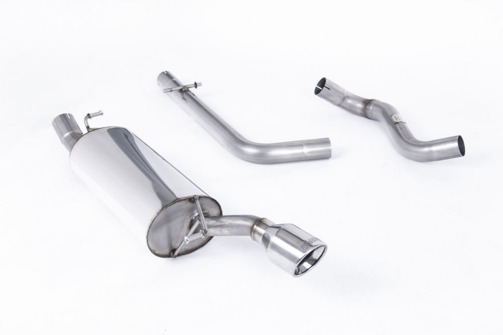 Cat-Back Exhaust System with 100mm JET Trim