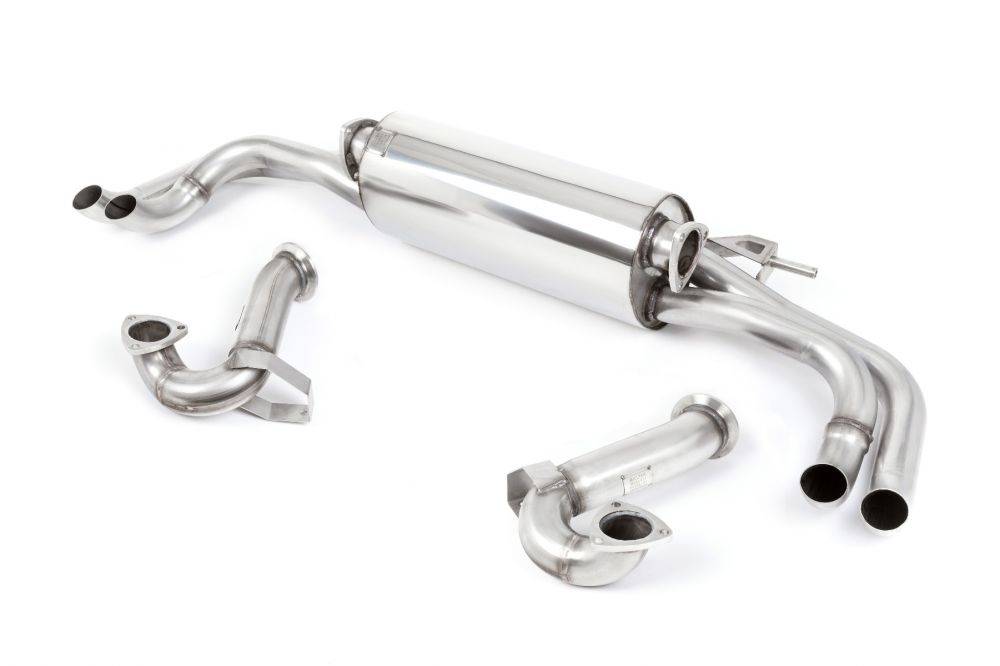 Race Cat-Back Race Exhaust System - Uses OE Trims