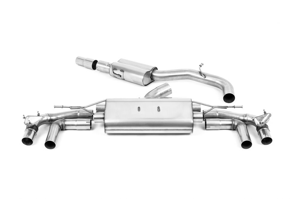 80mm Resonated (Quieter) Cat-Back Exhaust Systems