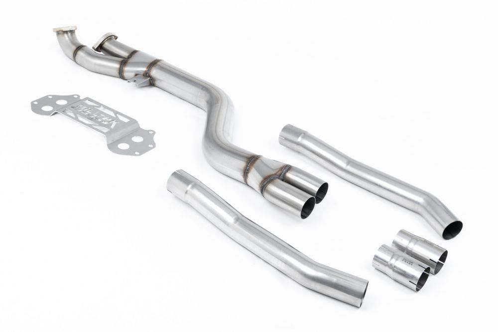 Mercedes C-Class C63 & C63 S (W205) Saloon 4.0 Bi-Turbo V8 (Non-GPF Equipped Models Only) 2015-2023 Large-bore Downpipes and Cat Bypass Pipes Exhaust Mercedes C-Class C63 & C63 S (W205) Saloon 4.0 Bi-Turbo V8 (Non-GPF Equipped Models Only) 2015-2023 Large-bore Downpipes and Cat Bypass Pipes Exhaust