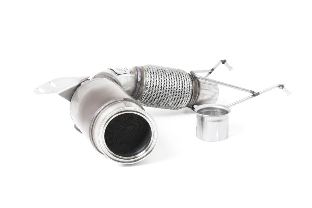 Large Bore Downpipe with Hi-Flow Sports Cat (For OE Systems)