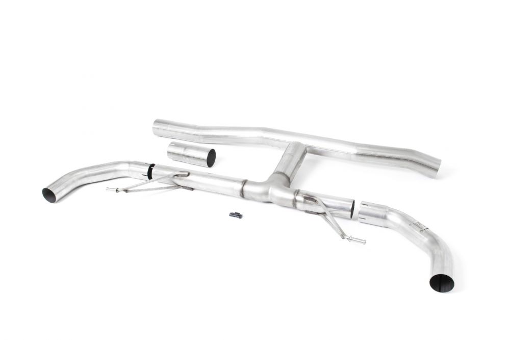 Non-Valved GPF/OPF Back Race Exhaust System - Uses OE Trims