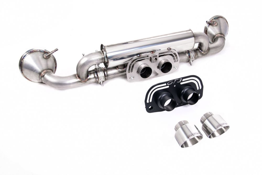 Rear Silencer(s) with GT-100 Polished Trims
