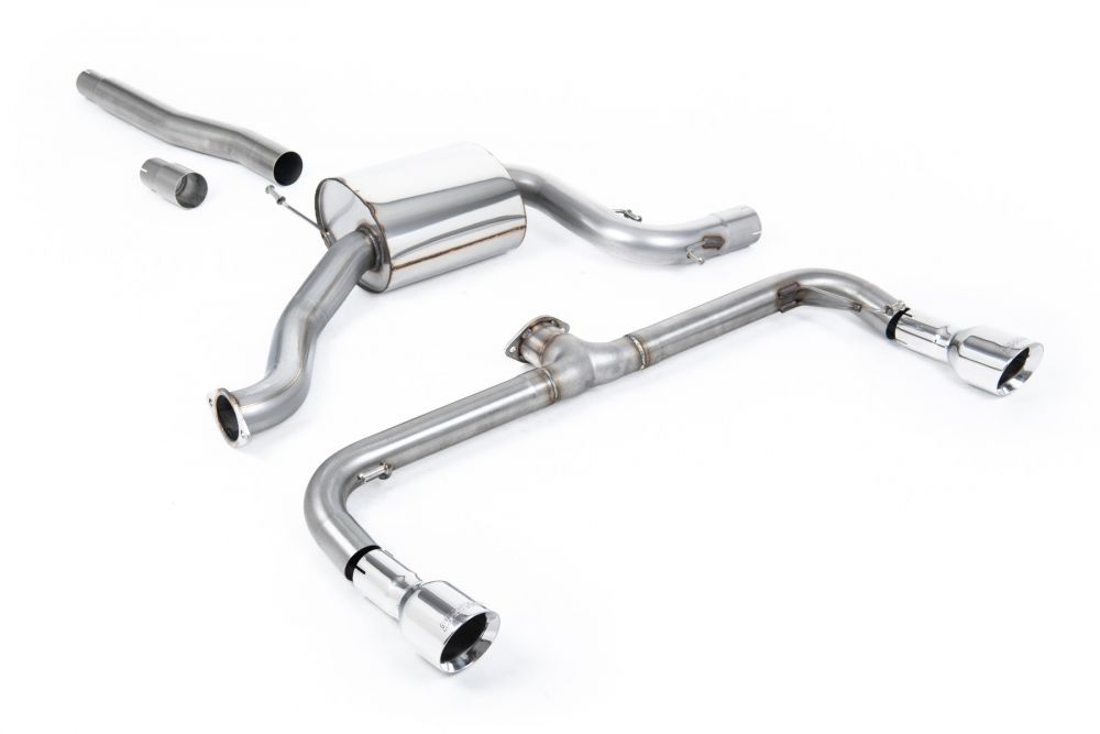 Honda Civic Type R 2.0 i-VTEC FN2 2007-2012 Cat-back Exhaust - Non-Resonated Honda Civic Type R 2.0 i-VTEC FN2 2007-2012 Cat-back Exhaust - Non-Resonated