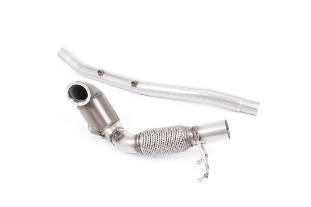 Large Bore Downpipe with HJS Hi-Flow Sports Catalyst (For OE Cat-Back)