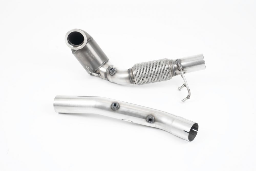 Cast Downpipe with 200 Cell Race Cat and GPF/OPF Delete (For Milltek Catback Only)