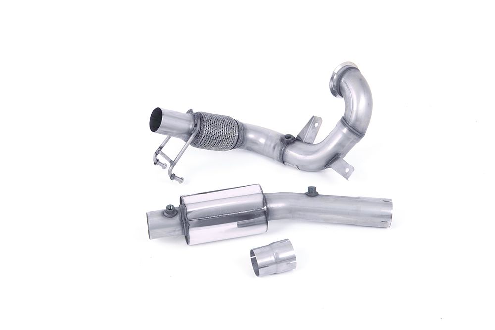 Resonated (Quieter) Downpipe & De-Cat - For OE Cat-Back