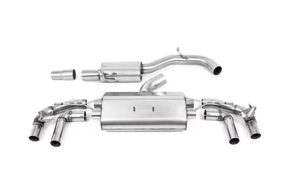 80MM Resonated (Quieter) OPF Back Exhaust Systems