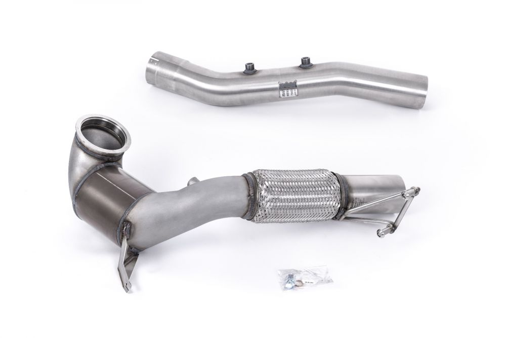 Large Bore Downpipe and Hi-Flow Sports Cat (For Milltek Cat-Back - No CEL)